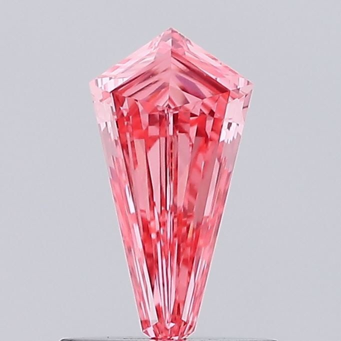 Loose Diamond - KITE 0.46ct Fancy Intense Pink VS1: Loose Diamond - KITE 0.46ct Fancy Intense Pink VS1 Source: This is a real non-mined Diamond that has been grown in a lab Shape: KITE Carats: 0.46 Color: Fancy Intense Pink Certification: NONE Video: