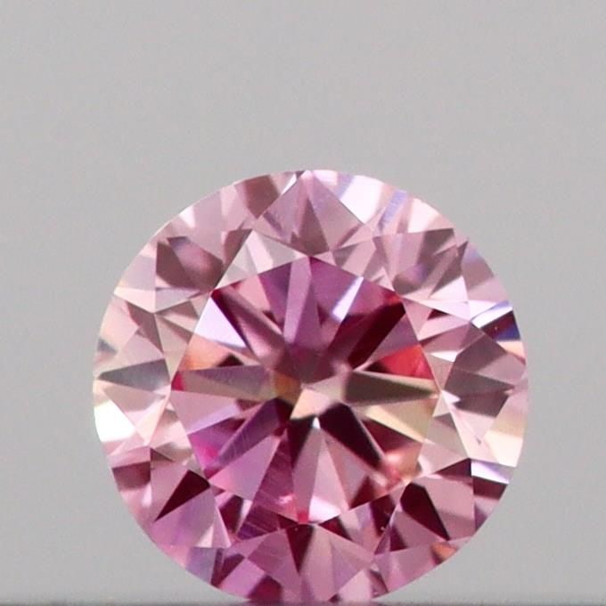 Loose Diamond - ROUND 0.12ct Fancy Intense Pink VVS2: Loose Diamond - ROUND 0.12ct Fancy Intense Pink VVS2 Source: This is a real non-mined Diamond that has been grown in a lab Shape: ROUND Carats: 0.12 Color: Fancy Intense Pink Certification: IGI Video: