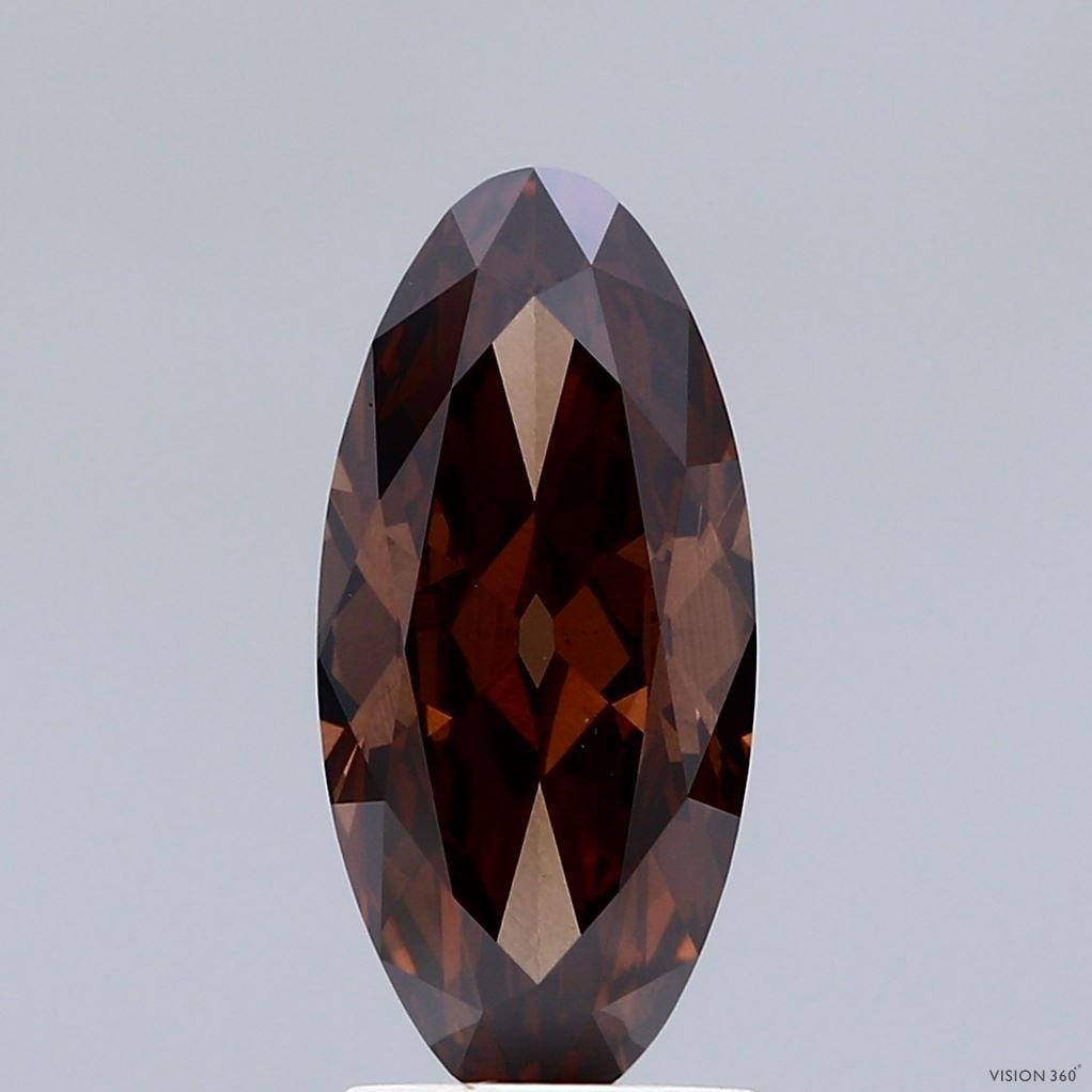 Loose Diamond - OVAL 2.18ct Fancy Deep Brown VS1: Loose Diamond - OVAL 2.18ct Fancy Deep Brown VS1 Source: This is a real non-mined Diamond that has been grown in a lab Shape: OVAL Carats: 2.18 Color: Fancy Deep Brown Certification: IGI Video: