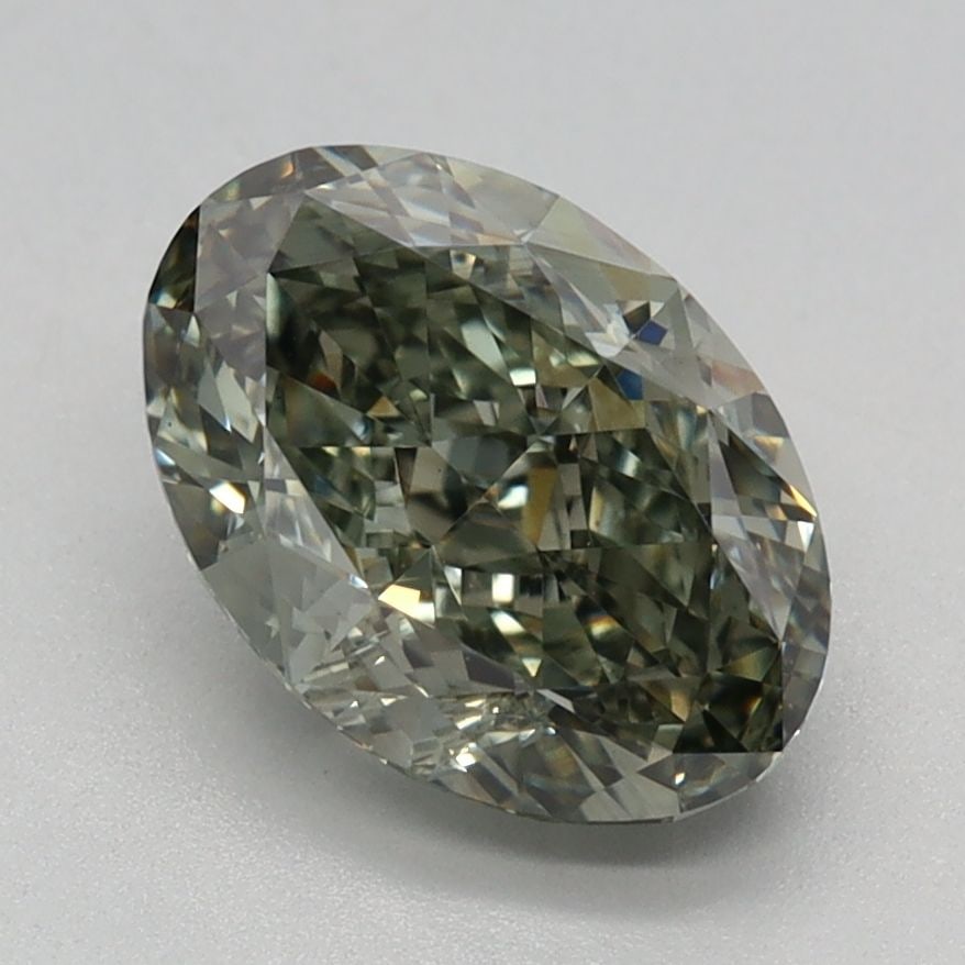 Loose Diamond - OVAL 1.69ct Fancy Intense Green VS1 (1 of 1)