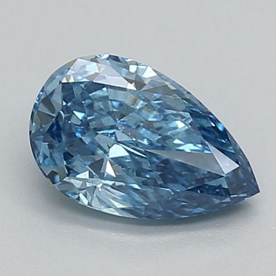 Loose Diamond - PEAR 0.51ct Fancy Vivid Blue VS2: Loose Diamond - PEAR 0.51ct Fancy Vivid Blue VS2 Source: This is a real non-mined Diamond that has been grown in a lab Shape: PEAR Carats: 0.51 Color: Fancy Vivid Blue Certification: NONE Video: