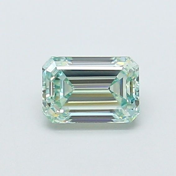 Loose Diamond - EMERALD 0.69ct Fancy Intense Green VVS2: Loose Diamond - EMERALD 0.69ct Fancy Intense Green VVS2 Source: This is a real non-mined Diamond that has been grown in a lab Shape: EMERALD Carats: 0.69 Color: Fancy Intense Green Certification: IGI 