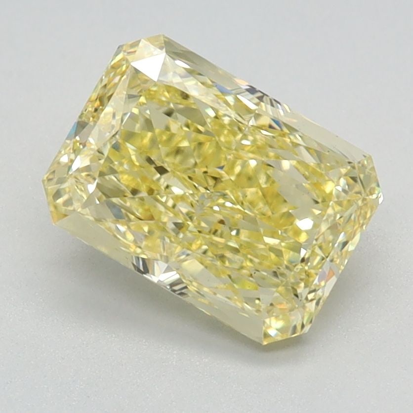 Loose Diamond - RADIANT 1.67ct Fancy Intense Yellow VS1: Loose Diamond - RADIANT 1.67ct Fancy Intense Yellow VS1 Source: This is a real non-mined Diamond that has been grown in a lab Shape: RADIANT Carats: 1.67 Color: Fancy Intense Yellow Certification: IGI