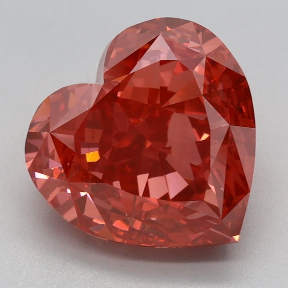Loose Diamond - HEART 3.45ct Fancy Vivid Pink VS1: Loose Diamond - HEART 3.45ct Fancy Vivid Pink VS1 Source: This is a real non-mined Diamond that has been grown in a lab Shape: HEART Carats: 3.45 Color: Fancy Vivid Pink Certification: IGI Video: