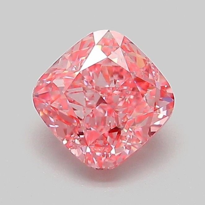 Loose Diamond - CUSHION MODIFIED 1.08ct Fancy Vivid Pink VS1: Loose Diamond - CUSHION MODIFIED 1.08ct Fancy Vivid Pink VS1 Source: This is a real non-mined Diamond that has been grown in a lab Shape: CUSHION MODIFIED Carats: 1.08 Color: Fancy Vivid Pink Certific