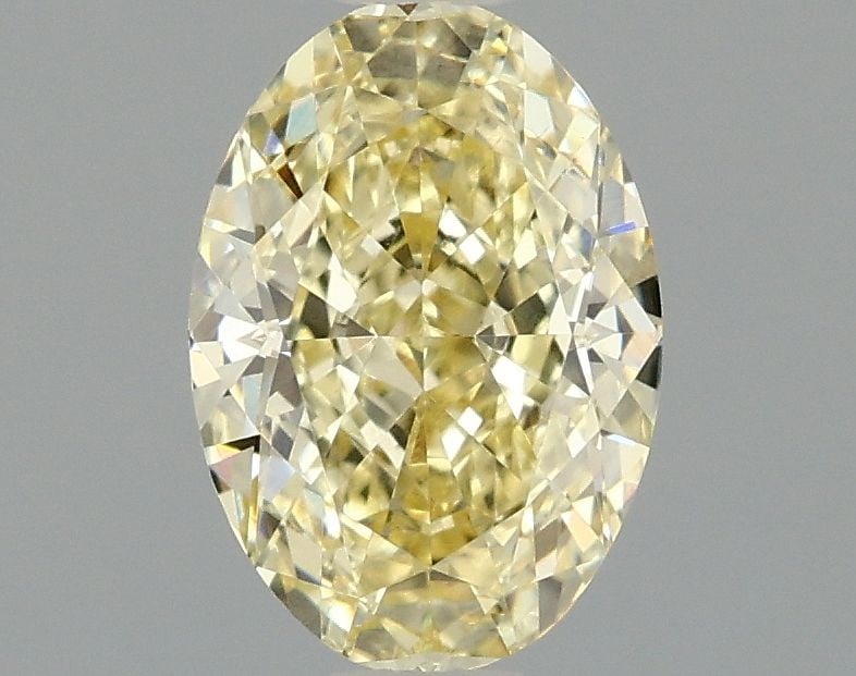 Loose Diamond - OVAL 1.1ct Fancy Intense Yellow VS1: Loose Diamond - OVAL 1.1ct Fancy Intense Yellow VS1 Source: This is a real non-mined Diamond that has been grown in a lab Shape: OVAL Carats: 1.1 Color: Fancy Intense Yellow Certification: IGI Video: