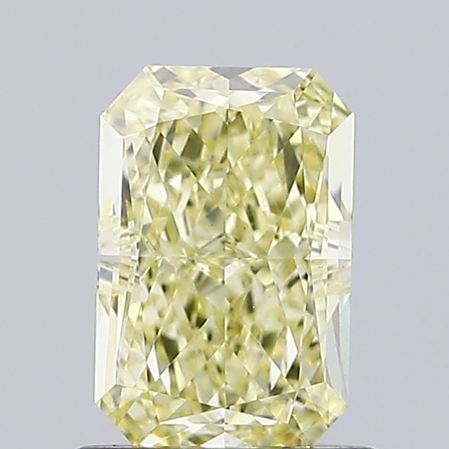 Loose Diamond - RADIANT 1.05ct Fancy Yellow VS1: Loose Diamond - RADIANT 1.05ct Fancy Yellow VS1 Source: This is a real non-mined Diamond that has been grown in a lab Shape: RADIANT Carats: 1.05 Color: Fancy Yellow Certification: IGI Video: