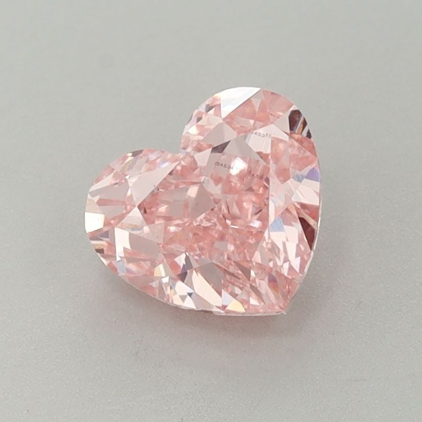 Loose Diamond - HEART 1.37ct Fancy Vivid Pink VS2: Loose Diamond - HEART 1.37ct Fancy Vivid Pink VS2 Source: This is a real non-mined Diamond that has been grown in a lab Shape: HEART Carats: 1.37 Color: Fancy Vivid Pink Certification: IGI Video: