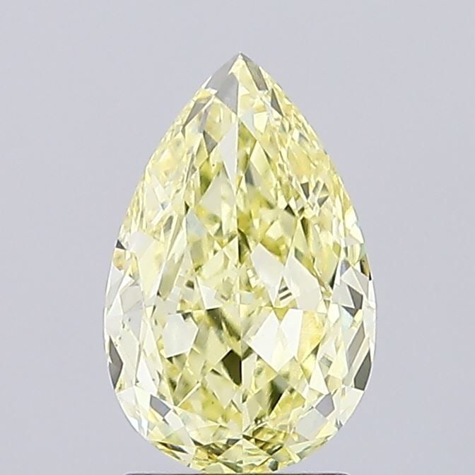 Loose Diamond - PEAR 2.0ct Fancy Yellow VVS2: Loose Diamond - PEAR 2.0ct Fancy Yellow VVS2 Source: This is a real non-mined Diamond that has been grown in a lab Shape: PEAR Carats: 2.0 Color: Fancy Yellow Certification: IGI Video: