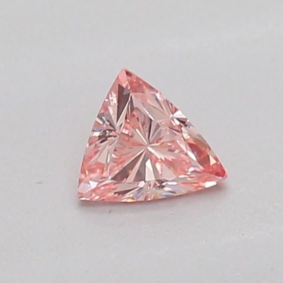 Loose Diamond - TRIANGULAR 0.15ct Fancy Intense Pink VS1: Loose Diamond - TRIANGULAR 0.15ct Fancy Intense Pink VS1 Source: This is a real non-mined Diamond that has been grown in a lab Shape: TRIANGULAR Carats: 0.15 Color: Fancy Intense Pink Certification: I