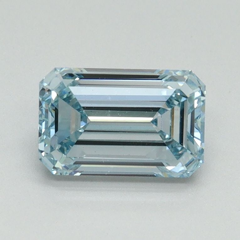 Loose Diamond - EMERALD 1.05ct Fancy Intense Blue VS1: Loose Diamond - EMERALD 1.05ct Fancy Intense Blue VS1 Source: This is a real non-mined Diamond that has been grown in a lab Shape: EMERALD Carats: 1.05 Color: Fancy Intense Blue Certification: IGI Vid