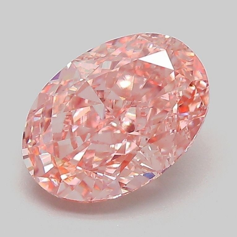 Loose Diamond - OVAL 2.09ct Fancy Vivid Pink VS1: Loose Diamond - OVAL 2.09ct Fancy Vivid Pink VS1 Source: This is a real non-mined Diamond that has been grown in a lab Shape: OVAL Carats: 2.09 Color: Fancy Vivid Pink Certification: IGI Video: