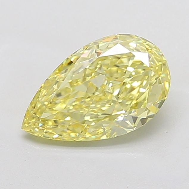 Loose Diamond - PEAR 2.07ct Fancy Intense Yellow VS1: Loose Diamond - PEAR 2.07ct Fancy Intense Yellow VS1 Source: This is a real non-mined Diamond that has been grown in a lab Shape: PEAR Carats: 2.07 Color: Fancy Intense Yellow Certification: IGI Video