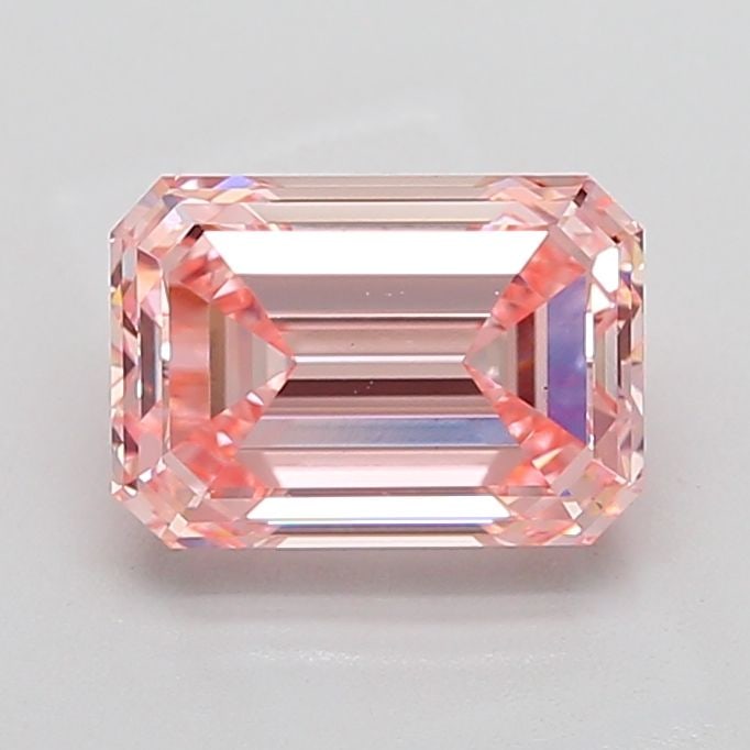 Loose Diamond - EMERALD 4.04ct Fancy Intense Pink VS1: Loose Diamond - EMERALD 4.04ct Fancy Intense Pink VS1 Source: This is a real non-mined Diamond that has been grown in a lab Shape: EMERALD Carats: 4.04 Color: Fancy Intense Pink Certification: IGI Vid