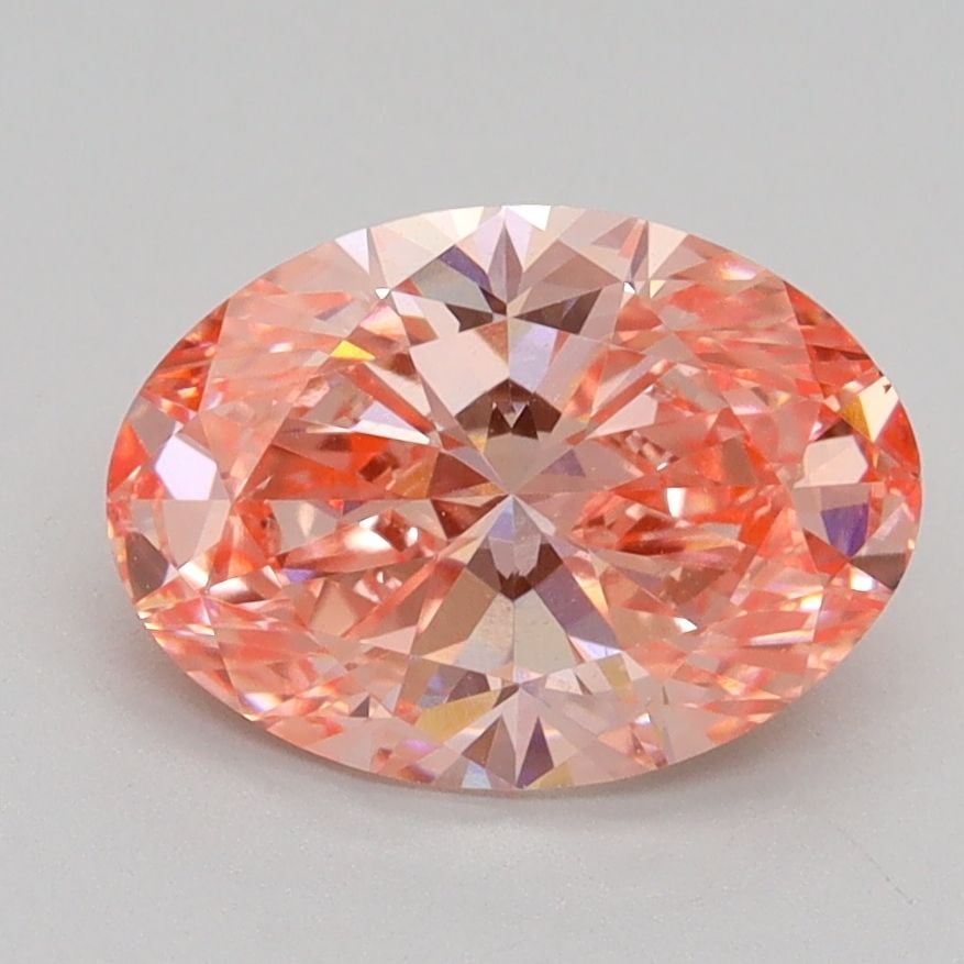 Loose Diamond - OVAL 2.01ct Fancy Vivid Pink VS1: Loose Diamond - OVAL 2.01ct Fancy Vivid Pink VS1 Source: This is a real non-mined Diamond that has been grown in a lab Shape: OVAL Carats: 2.01 Color: Fancy Vivid Pink Certification: IGI Video: