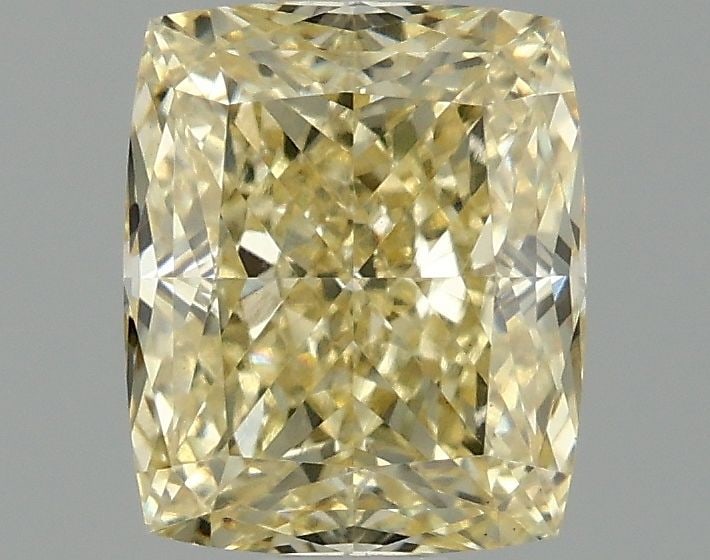 Loose Diamond - CUSHION MODIFIED 1.09ct Fancy Intense Yellow VS1: Loose Diamond - CUSHION MODIFIED 1.09ct Fancy Intense Yellow VS1 Source: This is a real non-mined Diamond that has been grown in a lab Shape: CUSHION MODIFIED Carats: 1.09 Color: Fancy Intense Yellow 