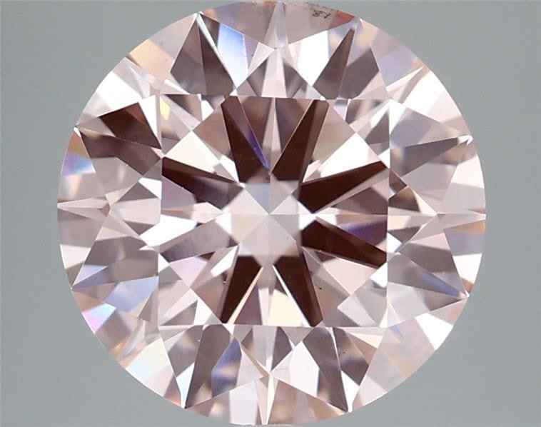 Ideal Loose Diamond - ROUND 4.0ct Fancy Intense Pink VS2: Ideal Loose Diamond - ROUND 4.0ct Fancy Intense Pink VS2 Source: This is a real non-mined Diamond that has been grown in a lab Shape: ROUND Carats: 4.0 Color: Fancy Intense Pink Certification: IGI Vid