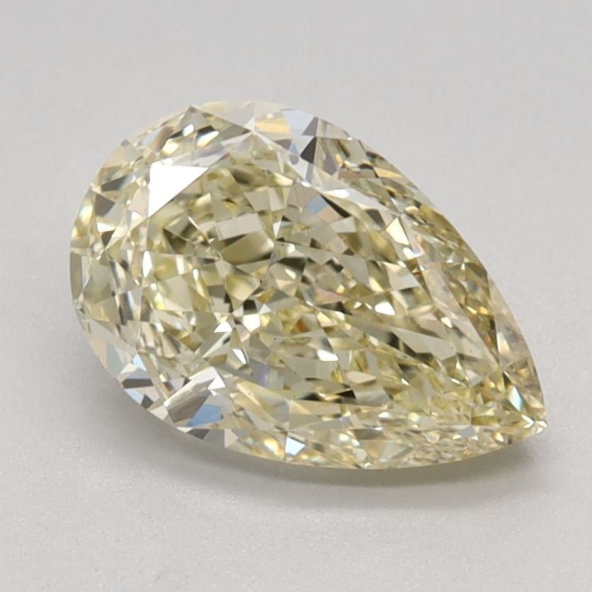 Loose Diamond - PEAR 1.39ct Fancy Yellow VS1: Loose Diamond - PEAR 1.39ct Fancy Yellow VS1 Source: This is a real non-mined Diamond that has been grown in a lab Shape: PEAR Carats: 1.39 Color: Fancy Yellow Certification: IGI Video: