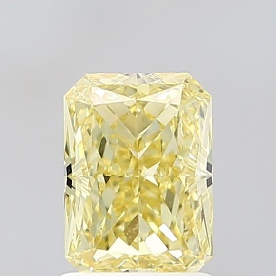 Loose Diamond - RADIANT 1.52ct Fancy Intense Yellow VS1: Loose Diamond - RADIANT 1.52ct Fancy Intense Yellow VS1 Source: This is a real non-mined Diamond that has been grown in a lab Shape: RADIANT Carats: 1.52 Color: Fancy Intense Yellow Certification: IGI