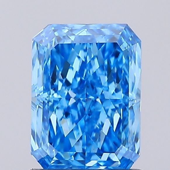 Loose Diamond - RADIANT 1.08ct Fancy Vivid Blue VVS2: Loose Diamond - RADIANT 1.08ct Fancy Vivid Blue VVS2 Source: This is a real non-mined Diamond that has been grown in a lab Shape: RADIANT Carats: 1.08 Color: Fancy Vivid Blue Certification: IGI Video: