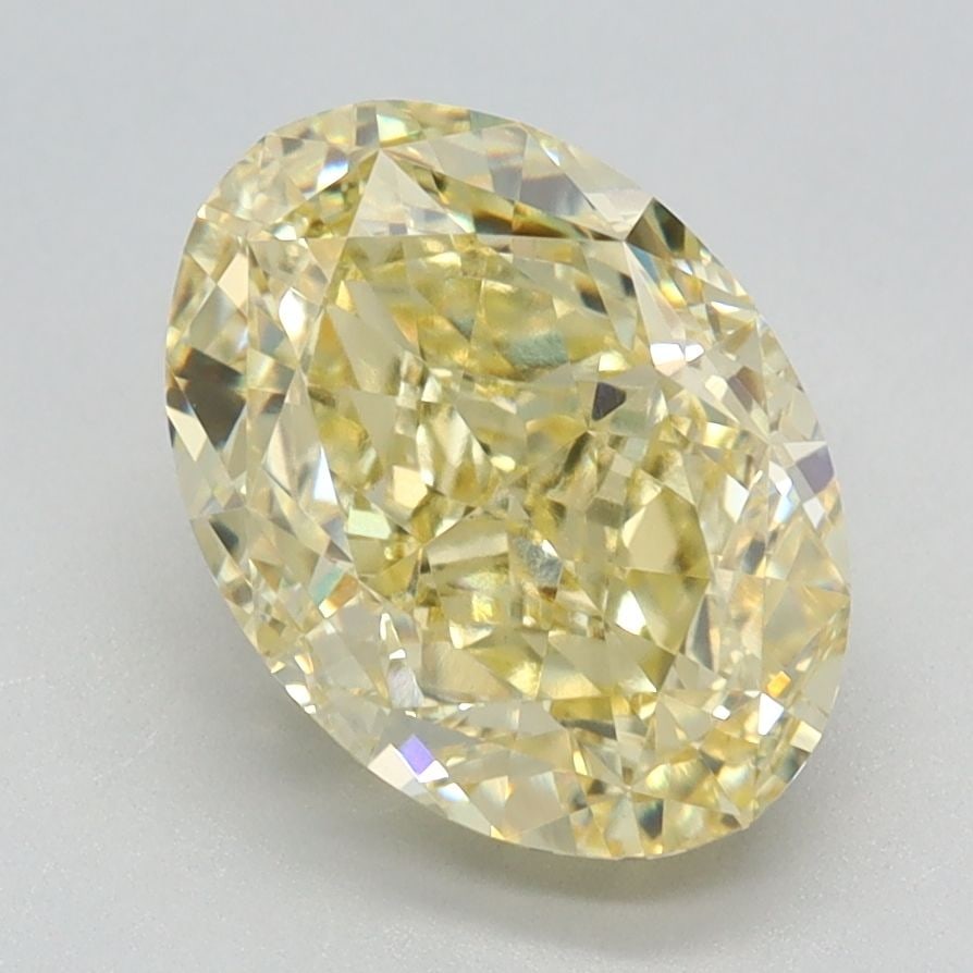 Loose Diamond - OVAL 2.68ct Fancy Intense Yellow VVS2: Loose Diamond - OVAL 2.68ct Fancy Intense Yellow VVS2 Source: This is a real non-mined Diamond that has been grown in a lab Shape: OVAL Carats: 2.68 Color: Fancy Intense Yellow Certification: IGI Vide