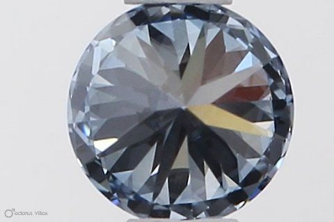 Loose Diamond - ROUND 0.33ct Fancy Intense Blue VVS1 (1 of 1)