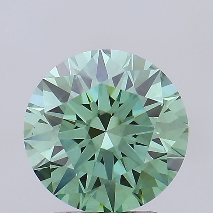Ideal Loose Diamond - ROUND 2.01ct Fancy Vivid Green VS2: Ideal Loose Diamond - ROUND 2.01ct Fancy Vivid Green VS2 Source: This is a real non-mined Diamond that has been grown in a lab Shape: ROUND Carats: 2.01 Color: Fancy Vivid Green Certification: IGI Vid