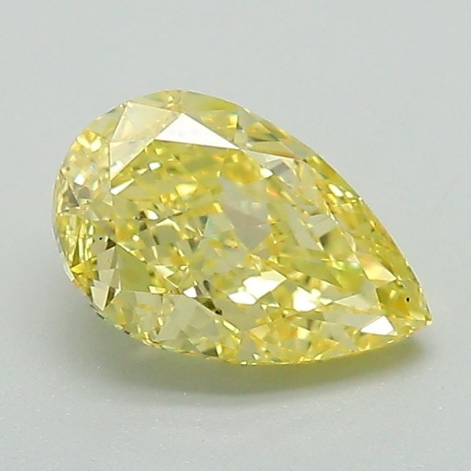 Loose Diamond - PEAR 1.11ct Fancy Vivid Yellow VS2: Loose Diamond - PEAR 1.11ct Fancy Vivid Yellow VS2 Source: This is a real non-mined Diamond that has been grown in a lab Shape: PEAR Carats: 1.11 Color: Fancy Vivid Yellow Certification: IGI Video: