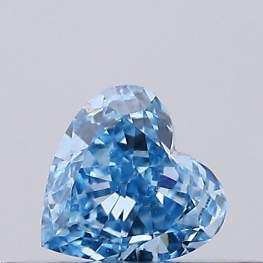 Loose Diamond - HEART 0.18ct Fancy Vivid Blue VVS2: Loose Diamond - HEART 0.18ct Fancy Vivid Blue VVS2 Source: This is a real non-mined Diamond that has been grown in a lab Shape: HEART Carats: 0.18 Color: Fancy Vivid Blue Certification: IGI Video: