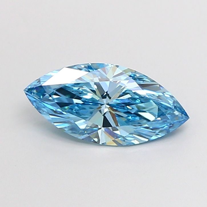 Loose Diamond - MARQUISE 1.59ct Fancy Vivid Blue VVS2: Loose Diamond - MARQUISE 1.59ct Fancy Vivid Blue VVS2 Source: This is a real non-mined Diamond that has been grown in a lab Shape: MARQUISE Carats: 1.59 Color: Fancy Vivid Blue Certification: IGI Vide