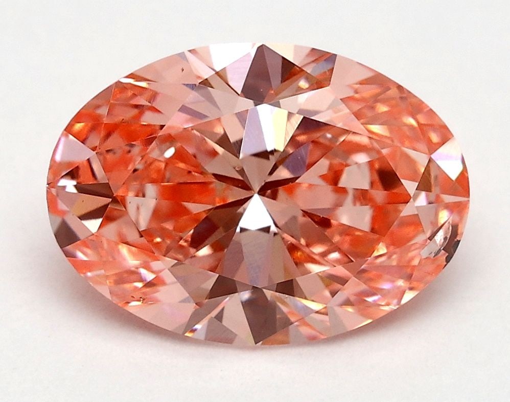 Loose Diamond - OVAL 2.0ct Fancy Vivid Pink SI1: Loose Diamond - OVAL 2.0ct Fancy Vivid Pink SI1 Source: This is a real non-mined Diamond that has been grown in a lab Shape: OVAL Carats: 2.0 Color: Fancy Vivid Pink Certification: IGI Video: