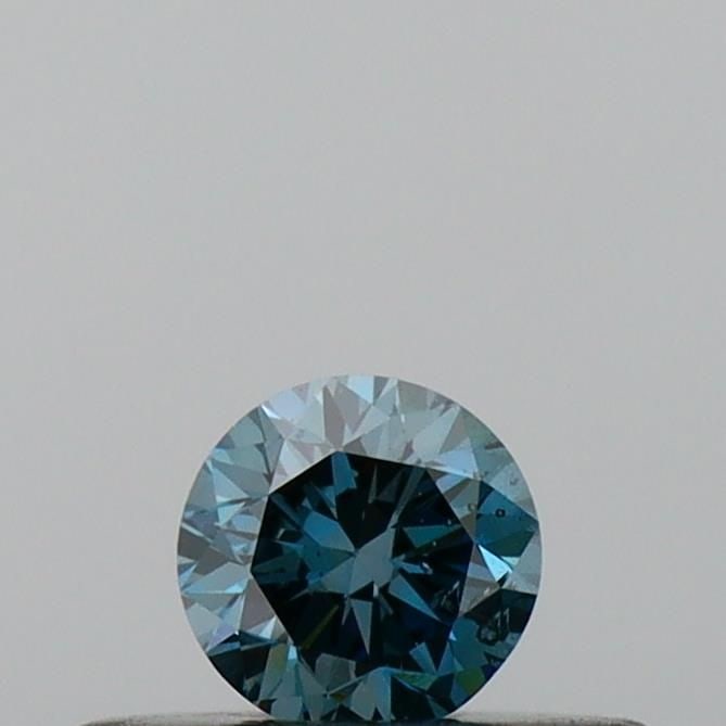Loose Diamond - ROUND 0.19ct Fancy Vivid Blue SI2 (1 of 1)