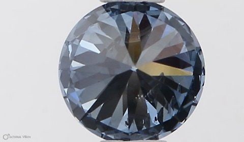 Loose Diamond - ROUND 0.4ct Fancy Vivid Blue SI2 (1 of 1)
