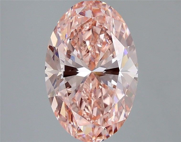 Loose Diamond - OVAL 3.0ct Fancy Vivid Pink VS2: Loose Diamond - OVAL 3.0ct Fancy Vivid Pink VS2 Source: This is a real non-mined Diamond that has been grown in a lab Shape: OVAL Carats: 3.0 Color: Fancy Vivid Pink Certification: IGI Video: