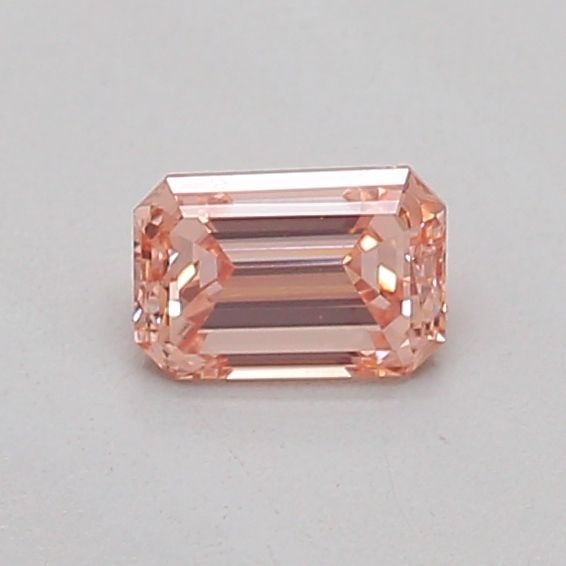 Loose Diamond - EMERALD 0.21ct Fancy Intense Brown Pink VS2: Loose Diamond - EMERALD 0.21ct Fancy Intense Brown Pink VS2 Source: This is a real non-mined Diamond that has been grown in a lab Shape: EMERALD Carats: 0.21 Color: Fancy Intense Brown Pink Certificat