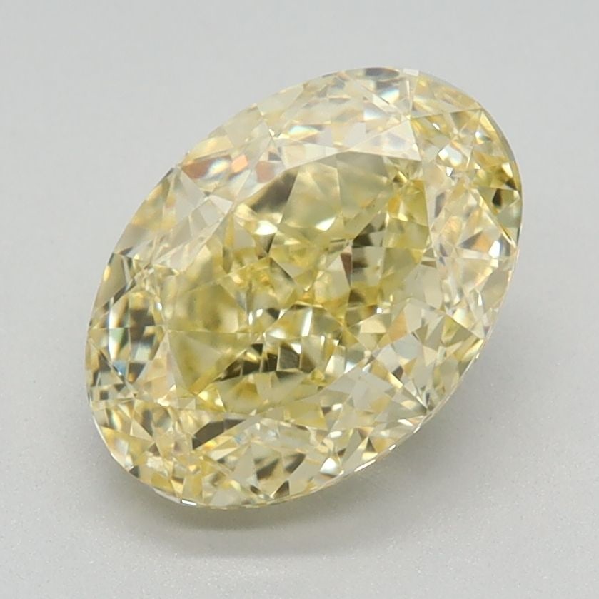 Loose Diamond - OVAL 1.82ct Fancy Intense Yellow VS1: Loose Diamond - OVAL 1.82ct Fancy Intense Yellow VS1 Source: This is a real non-mined Diamond that has been grown in a lab Shape: OVAL Carats: 1.82 Color: Fancy Intense Yellow Certification: IGI Video