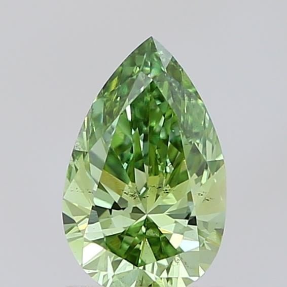 Loose Diamond - PEAR 1.07ct Fancy Vivid Green VS2: Loose Diamond - PEAR 1.07ct Fancy Vivid Green VS2 Source: This is a real non-mined Diamond that has been grown in a lab Shape: PEAR Carats: 1.07 Color: Fancy Vivid Green Certification: IGI Video: