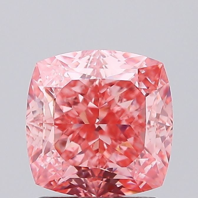 Loose Diamond - CUSHION MODIFIED 2.04ct Fancy Vivid Pink VS1: Loose Diamond - CUSHION MODIFIED 2.04ct Fancy Vivid Pink VS1 Source: This is a real non-mined Diamond that has been grown in a lab Shape: CUSHION MODIFIED Carats: 2.04 Color: Fancy Vivid Pink Certific