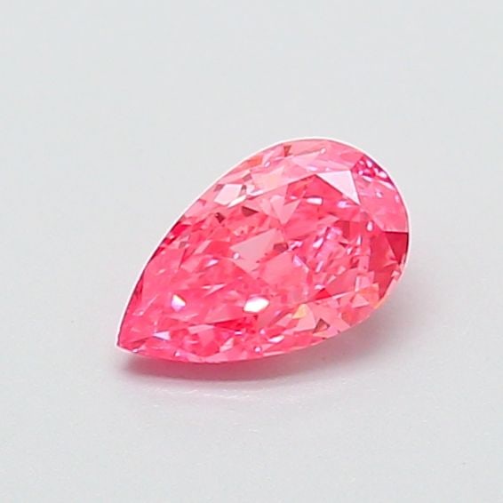 Loose Diamond - PEAR 0.52ct Fancy Vivid Pink SI1: Loose Diamond - PEAR 0.52ct Fancy Vivid Pink SI1 Source: This is a real non-mined Diamond that has been grown in a lab Shape: PEAR Carats: 0.52 Color: Fancy Vivid Pink Certification: IGI Video: