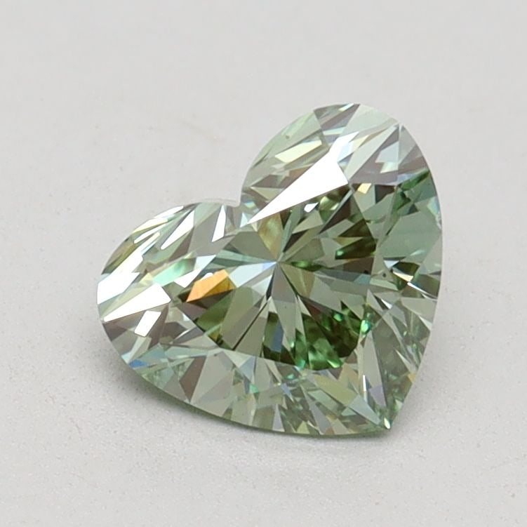 Loose Diamond - HEART 1.0ct Fancy Vivid Green VS2: Loose Diamond - HEART 1.0ct Fancy Vivid Green VS2 Source: This is a real non-mined Diamond that has been grown in a lab Shape: HEART Carats: 1.0 Color: Fancy Vivid Green Certification: IGI Video: