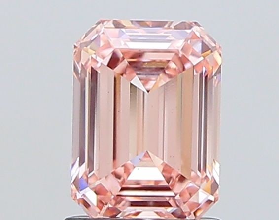 Loose Diamond - EMERALD 1.51ct Fancy Intense Pink VS1: Loose Diamond - EMERALD 1.51ct Fancy Intense Pink VS1 Source: This is a real non-mined Diamond that has been grown in a lab Shape: EMERALD Carats: 1.51 Color: Fancy Intense Pink Certification: IGI Vid