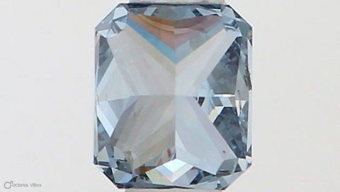Loose Diamond - RADIANT 0.3ct Fancy Vivid Blue SI1 (1 of 1)