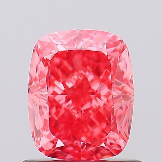 Loose Diamond - CUSHION MODIFIED 1.07ct Fancy Vivid Pink VS2: Loose Diamond - CUSHION MODIFIED 1.07ct Fancy Vivid Pink VS2 Source: This is a real non-mined Diamond that has been grown in a lab Shape: CUSHION MODIFIED Carats: 1.07 Color: Fancy Vivid Pink Certific