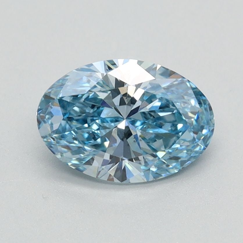 Loose Diamond - OVAL 0.9ct Fancy Vivid Blue VS2: Loose Diamond - OVAL 0.9ct Fancy Vivid Blue VS2 Source: This is a real non-mined Diamond that has been grown in a lab Shape: OVAL Carats: 0.9 Color: Fancy Vivid Blue Certification: IGI Video: