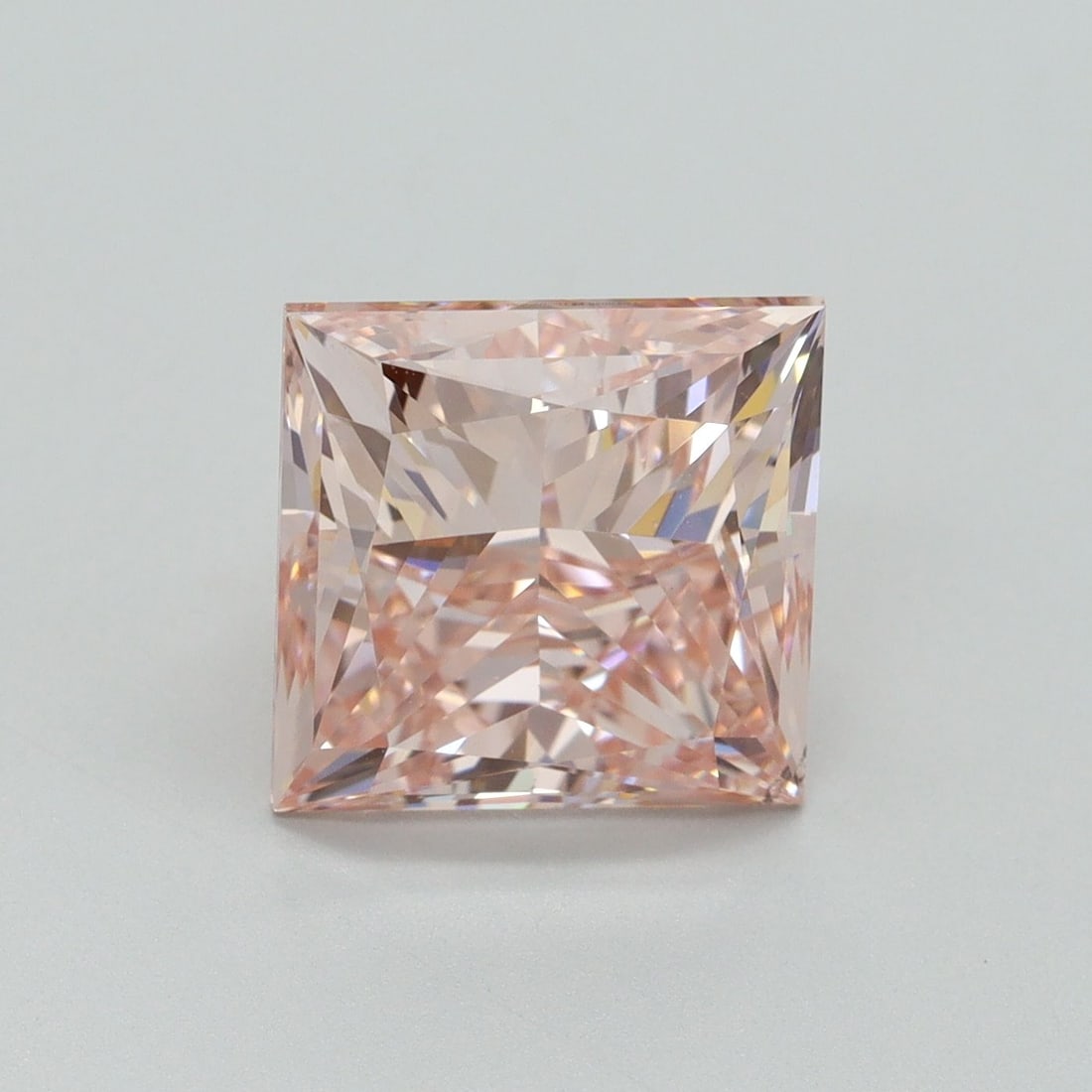 Loose Diamond - PRINCESS 5.08ct Fancy Intense Pink VS2 (1 of 1)