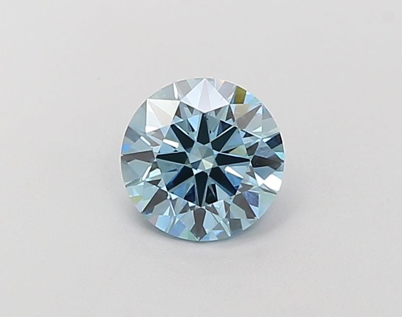 Ideal Loose Diamond - ROUND 1.1ct Fancy Vivid Blue VS1: Ideal Loose Diamond - ROUND 1.1ct Fancy Vivid Blue VS1 Source: This is a real non-mined Diamond that has been grown in a lab Shape: ROUND Carats: 1.1 Color: Fancy Vivid Blue Certification: IGI Video: