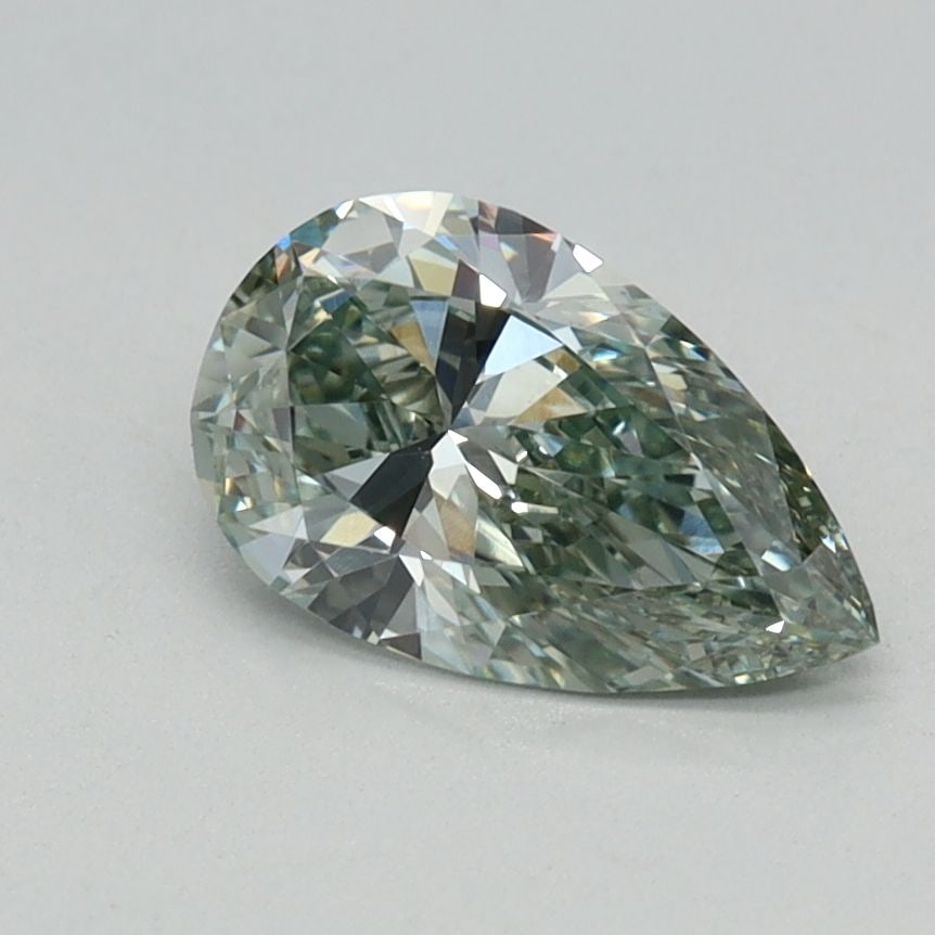 Loose Diamond - PEAR 0.69ct Fancy Intense Green VS1: Loose Diamond - PEAR 0.69ct Fancy Intense Green VS1 Source: This is a real non-mined Diamond that has been grown in a lab Shape: PEAR Carats: 0.69 Color: Fancy Intense Green Certification: IGI Video: