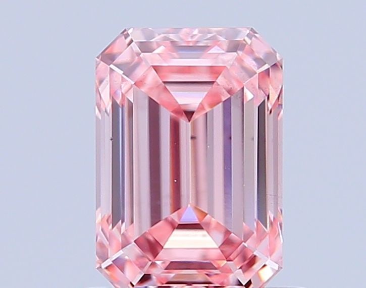 Loose Diamond - EMERALD 1.02ct Fancy Intense Pink VS2: Loose Diamond - EMERALD 1.02ct Fancy Intense Pink VS2 Source: This is a real non-mined Diamond that has been grown in a lab Shape: EMERALD Carats: 1.02 Color: Fancy Intense Pink Certification: IGI Vid