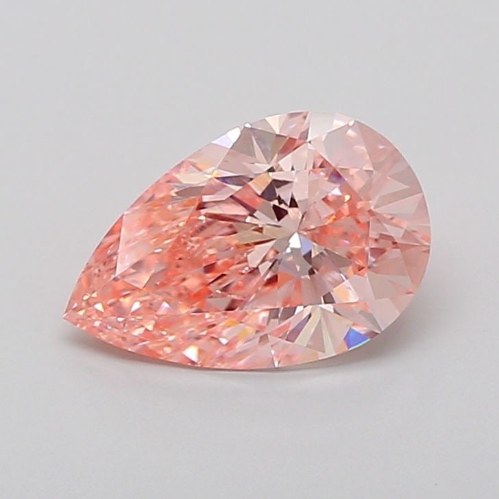 Loose Diamond - PEAR 3.03ct Fancy Vivid Pink VS1: Loose Diamond - PEAR 3.03ct Fancy Vivid Pink VS1 Source: This is a real non-mined Diamond that has been grown in a lab Shape: PEAR Carats: 3.03 Color: Fancy Vivid Pink Certification: IGI Video: