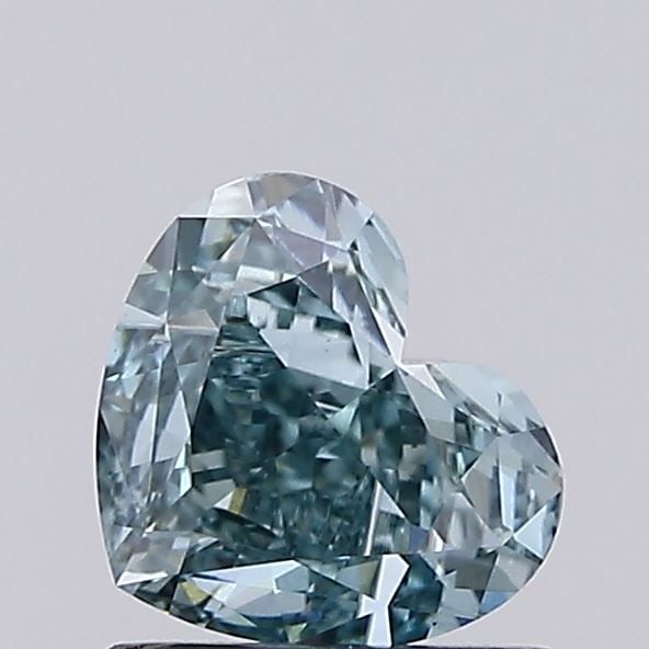 Loose Diamond - HEART 1.01ct Fancy Intense Green VS1 (1 of 1)